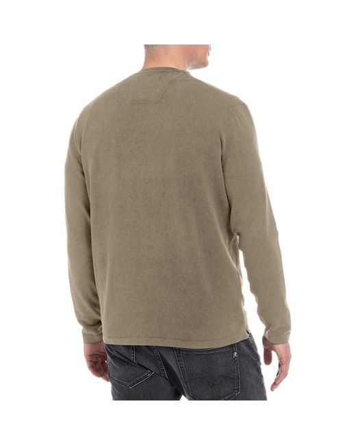 Replay Green Round-Neck Knitwear for men
