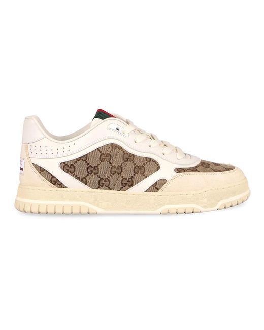 Gucci Natural Re-web Trainers