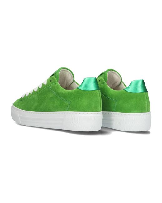 Gabor Green Niedrige sneakers grün