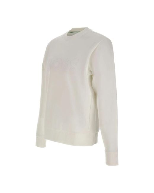 HUGO White Sweatshirts for men