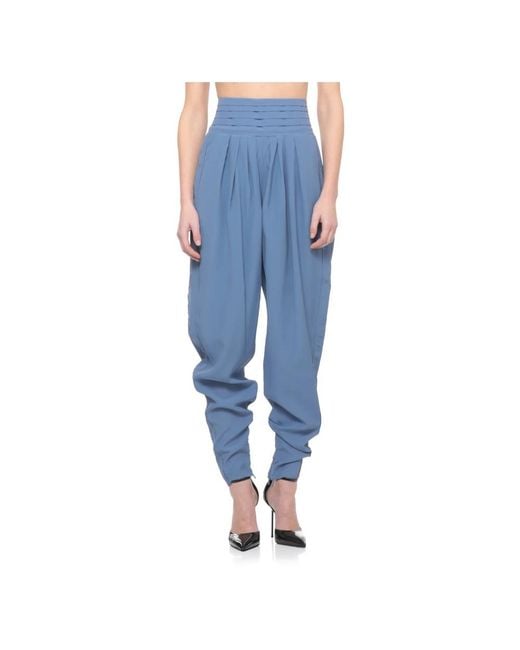 Lanvin Blue Tapered Trousers