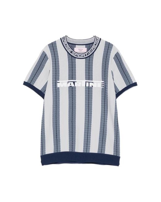Martine Rose Blue Polo Shirts for men