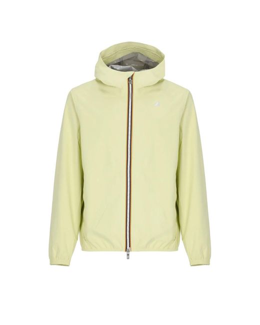 K-Way Jack Stretch Dot Jacket in het Green voor heren