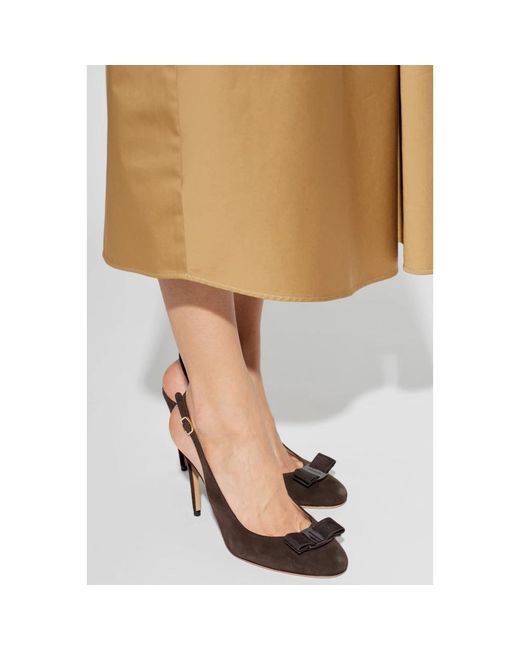 Ferragamo Black Pumps