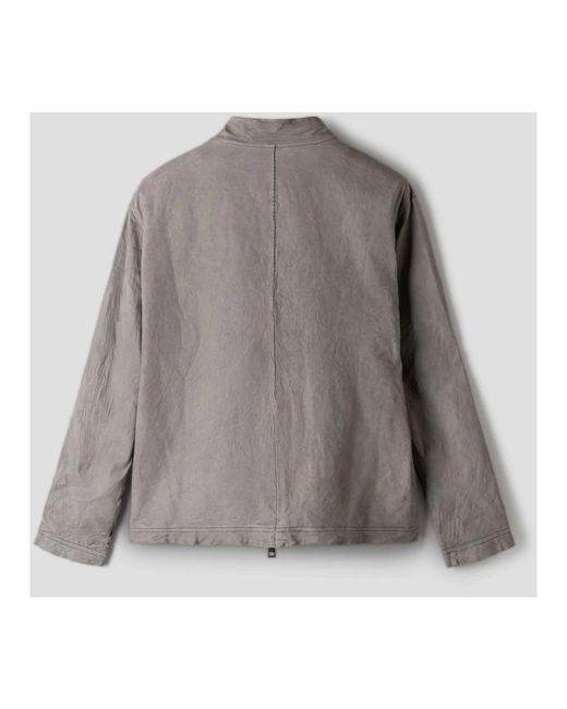 Leather Jackets Giorgio Brato pour homme en coloris Gray