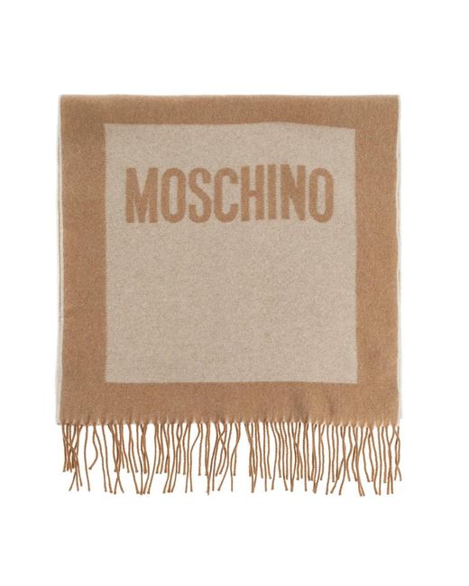 Moschino Metallic Winter Scarves