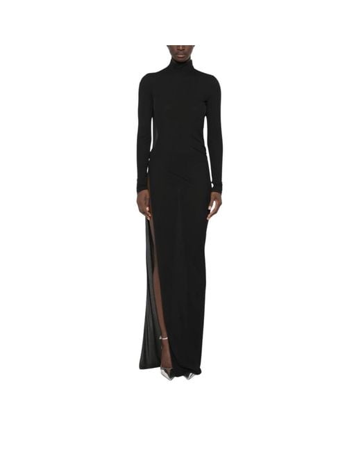 Gucci Avondjurk Met Split in het Black