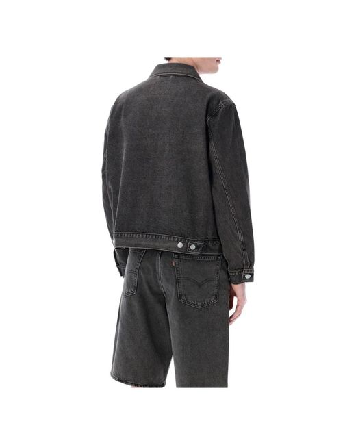 Levi's Black Denim Jackets for men