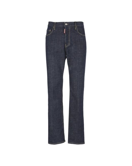 Straight Jeans di DSquared² in Blue da Uomo