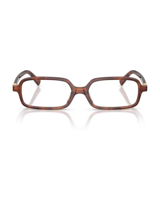 Miu Miu Brown Glasses