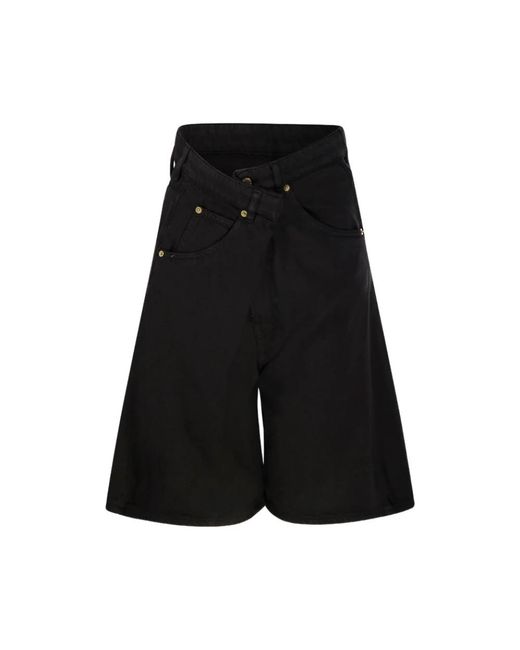 DARKPARK Black Denim Shorts