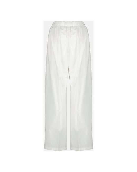 Patou White Wide Trousers