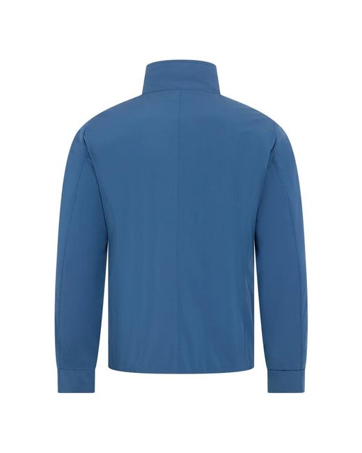 Moorer Jassen ,Blauw ,Polyester Gevoerde Jas in het Blue voor heren