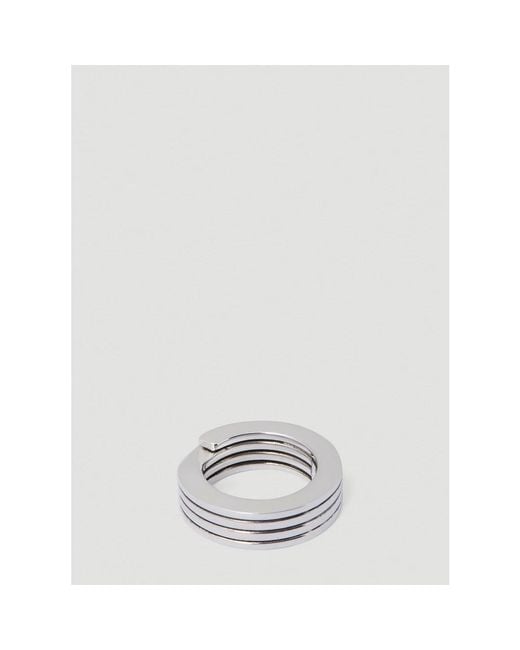 Bottega Veneta Metallic Rings