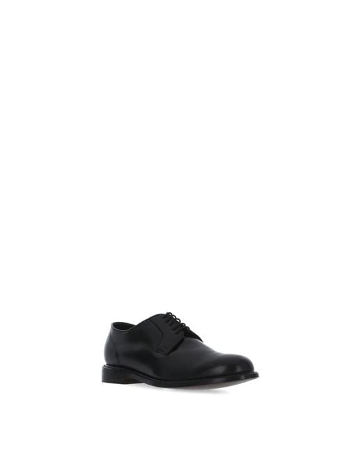 BERWICK  1707 Black Dress Shoes for men