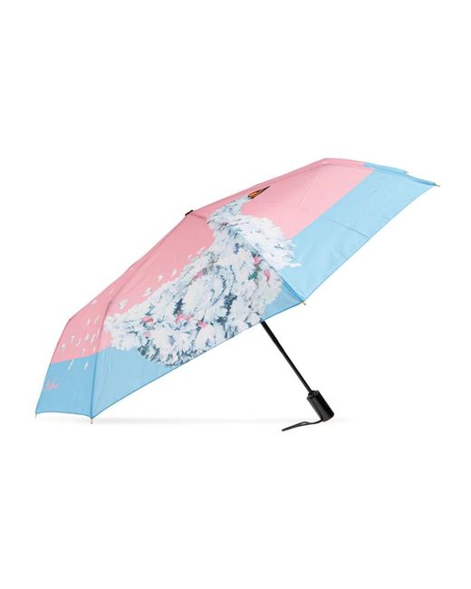 Moschino Blue Open/Close Regenschirm