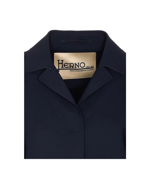Herno Jassen ,Blauw ,First-Act Pef Coat in het Blue