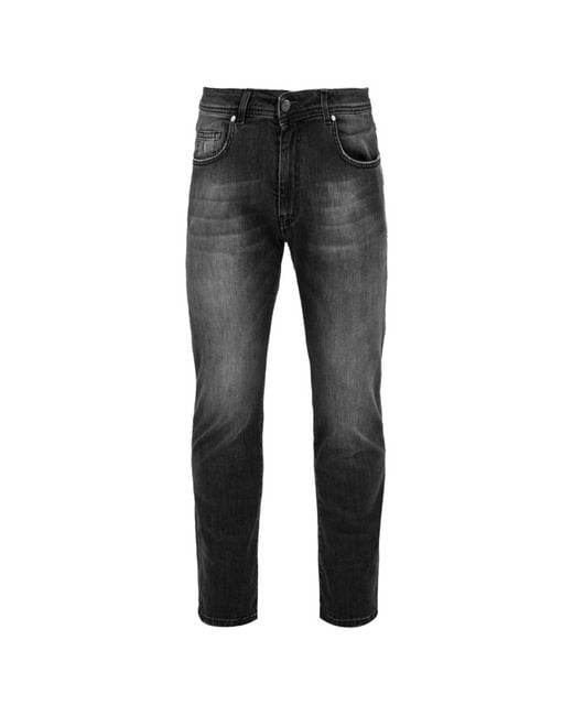 Daniele Alessandrini Gray Slim Fit Jeans for men