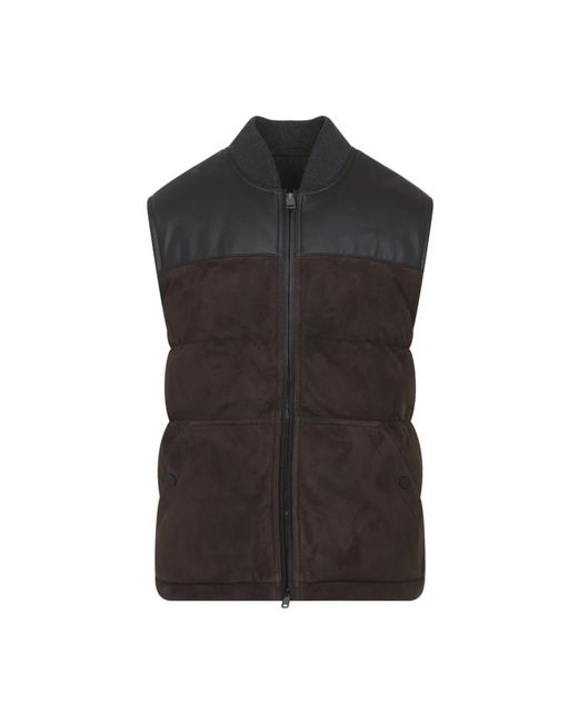 Vests Brioni de hombre de color Black