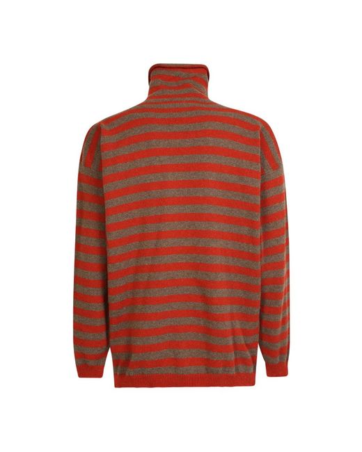 Lardini Red Turtlenecks for men