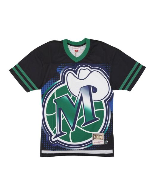 T-Shirts Mitchell & Ness de hombre de color Green