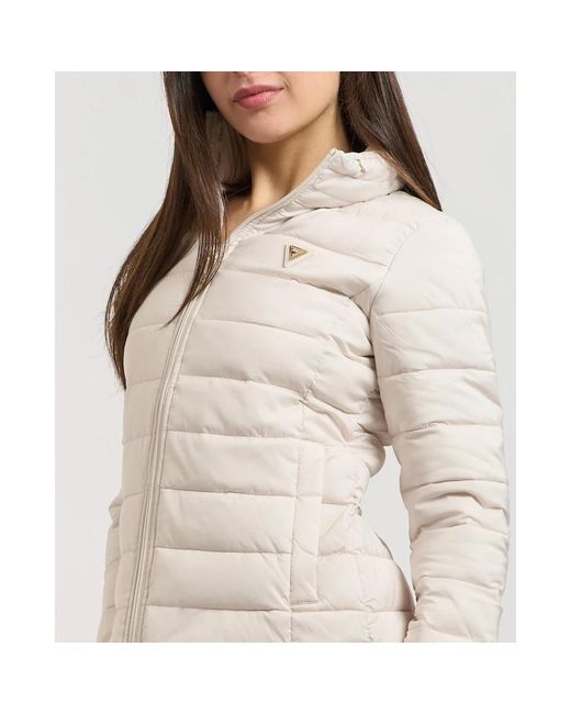 Winter Jackets Guess en coloris Natural