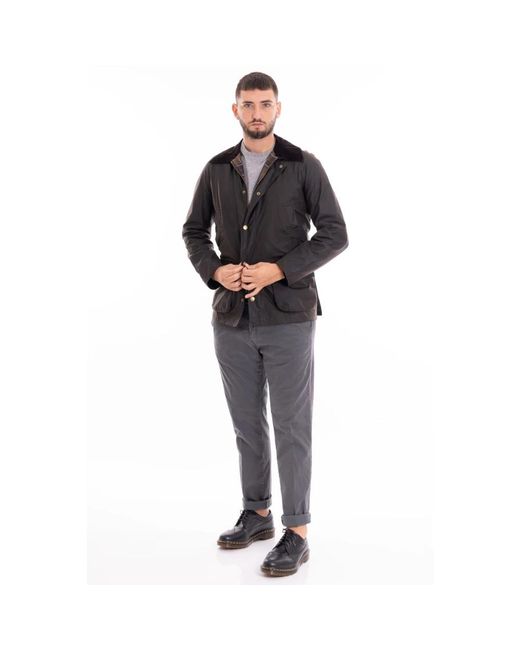 Barbour Black Light Jackets for men