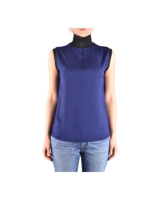 Sleeveless Tops Jacob Cohen de color Blue