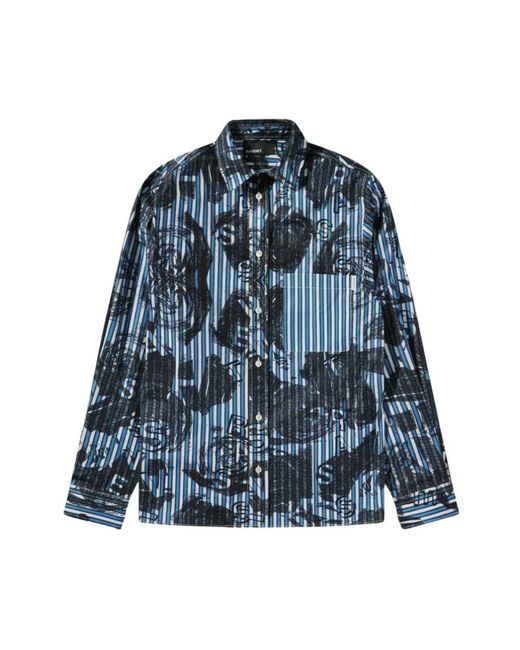 Rassvet (PACCBET) Blue Casual Shirts for men