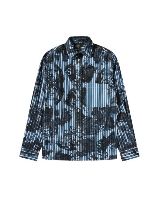Rassvet (PACCBET) Blue Casual Shirts for men