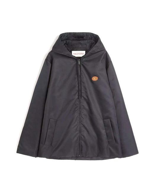 Valentino Garavani Black Winter Jackets for men