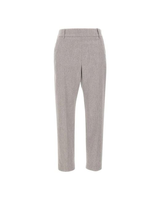 Eleventy Capri-Broek in het Gray