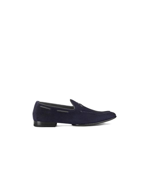 Doucal's Blue Sailor Shoes for men