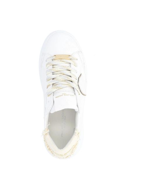 Philippe Model White Sneakers