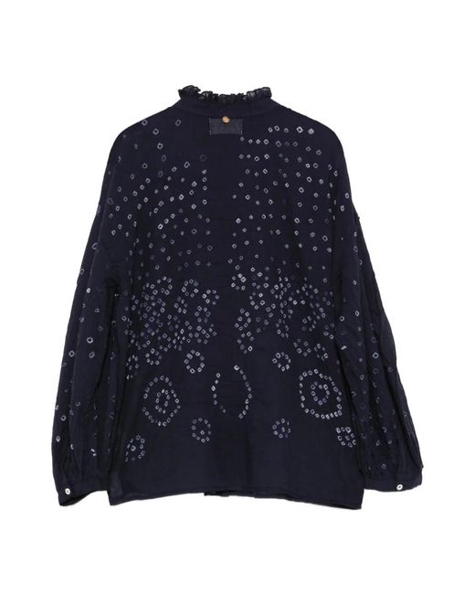 Blouses Antik Batik de color Blue