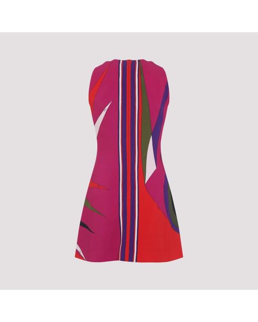 Emilio Pucci Purple Short Dresses