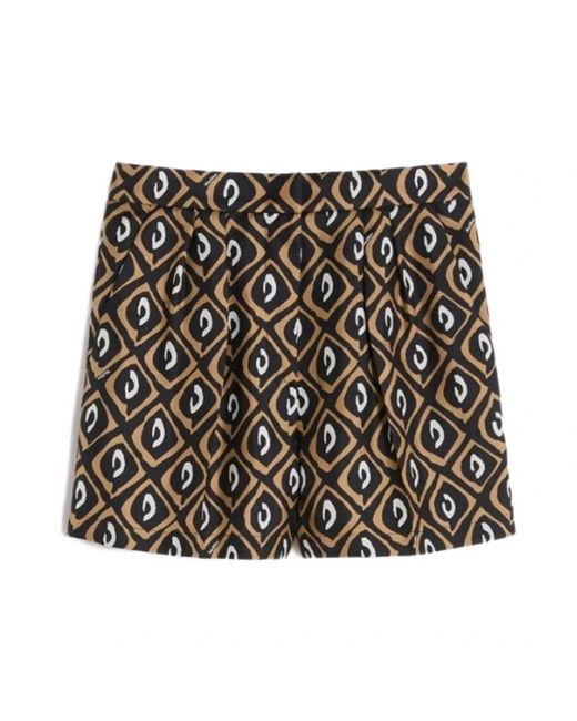 Max Mara Black Casual Shorts