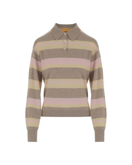 Guest In Residence Natural Polo Shirts
