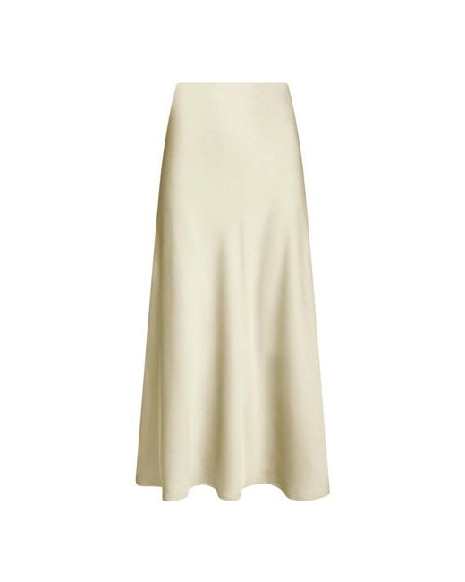Neo Noir Natural Midi Skirts