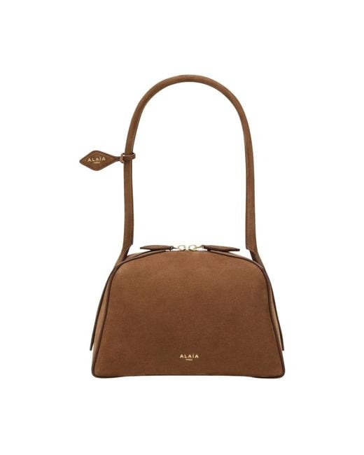 Alaïa Brown Shoulder Bags