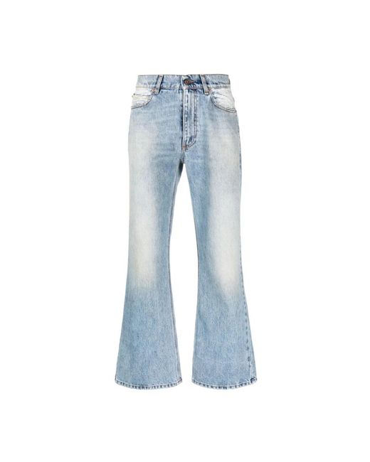 ERL Blue Flared Jeans for men