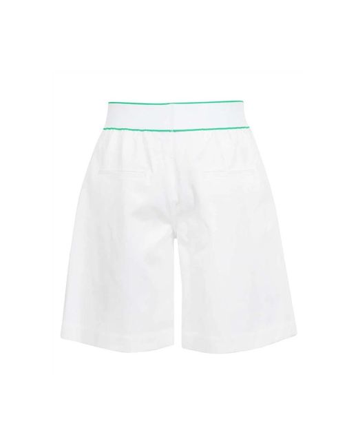 Bottega Veneta White Casual Shorts