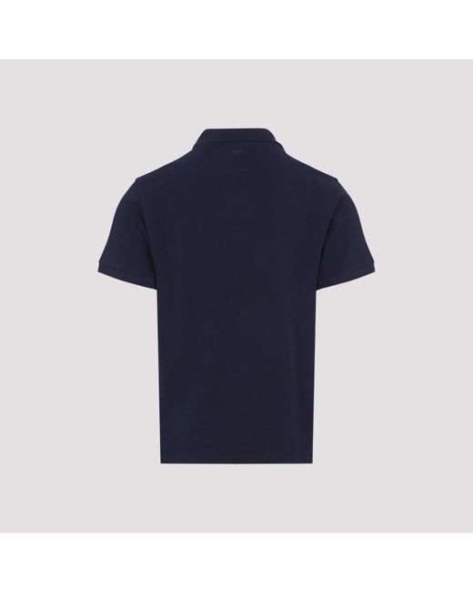 AMI Blue Polo Shirts for men
