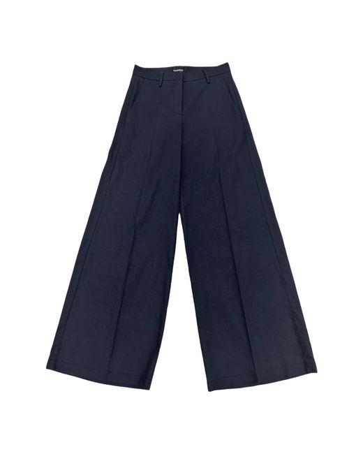 Wide pantaloni di Cambio in Blue