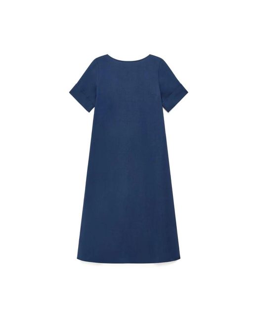 Maliparmi Blue Midi Dresses