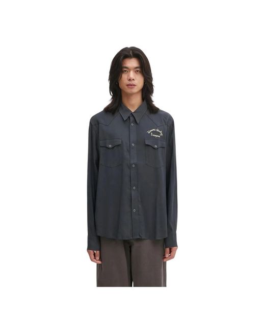 Visvim Casual Hemden in het Black voor heren