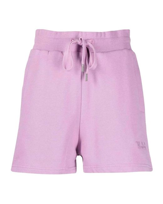 Woolrich Purple Short Shorts