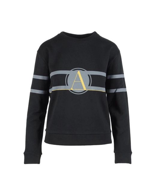 Emporio Armani Black Sweatshirts