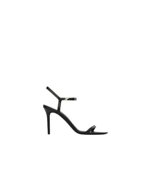 Courreges White High Heel Sandals