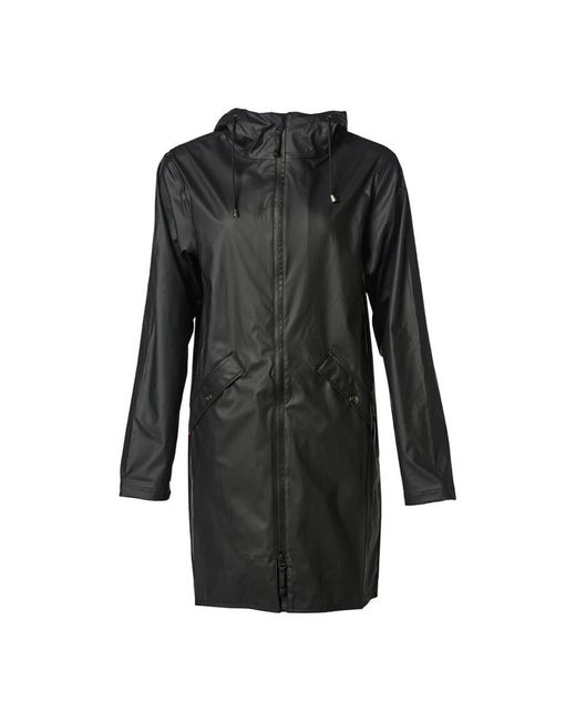 Elegante giacca impermeabile nera liesa 09 di Danwear in Black